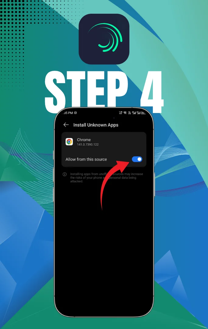 Alight Motion Mod APK v5.0.281 Pro Unlocked, No Watermark 2026 23 click on allow from this device to download alight motion mod apk