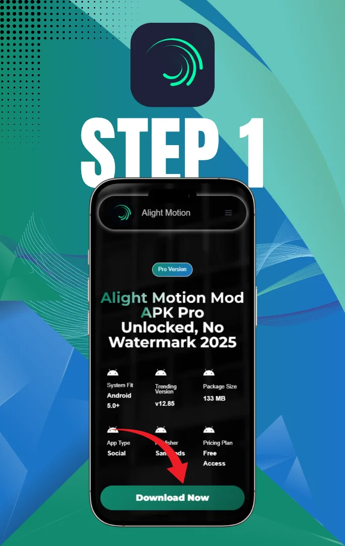 Alight Motion Mod APK v5.0.281 Pro Unlocked, No Watermark 2026 24 visit official website alightmotionmodapk.com.co and click on download button