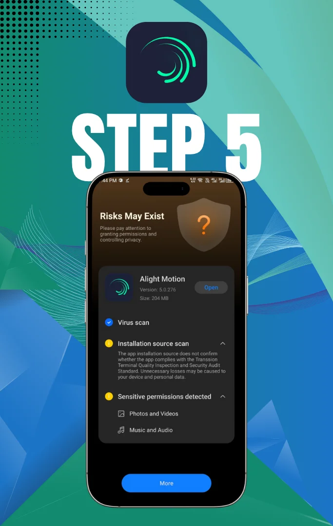 Alight Motion Mod APK v5.0.281 Pro Unlocked, No Watermark 2026 28 now alightmotion mod APK is installing on android device